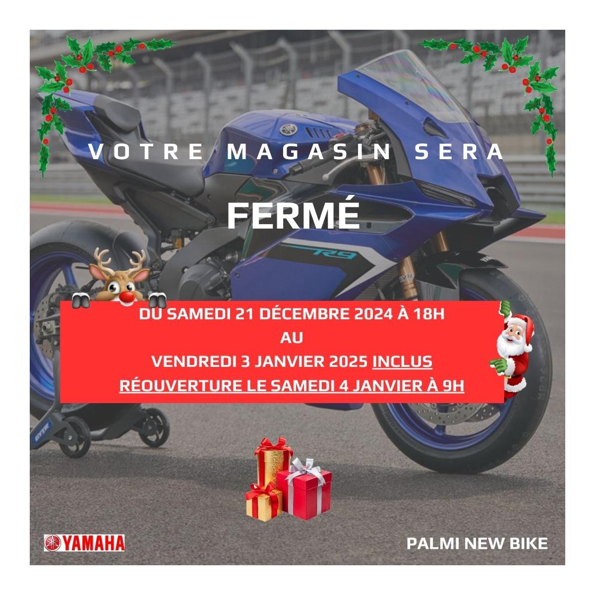 Fermeture pour les fêtes, réouverture le 4 janvier 2025