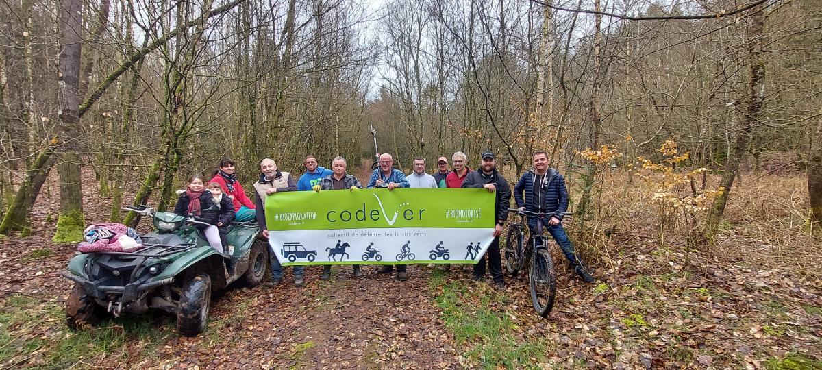 Journée des chemins avec le CODEVER