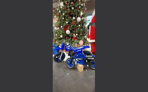 La magie de Noël s’invite chez Yamaha Palmi New Bike