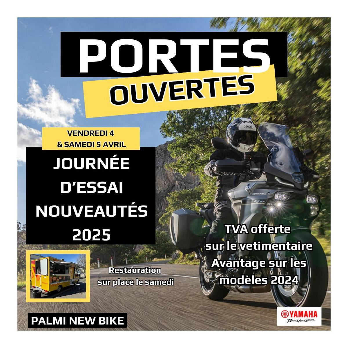 Portes ouvertes vendredi 4 et samedi 5 avril 2025